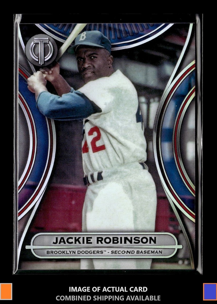 2025 Topps Tribute #64 Jackie Robinson Brooklyn Dodgers | eBay