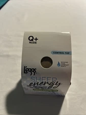 L'eggs Sheer Energy Compression Sheer Tights Pantyhose -  Q+  - Nude