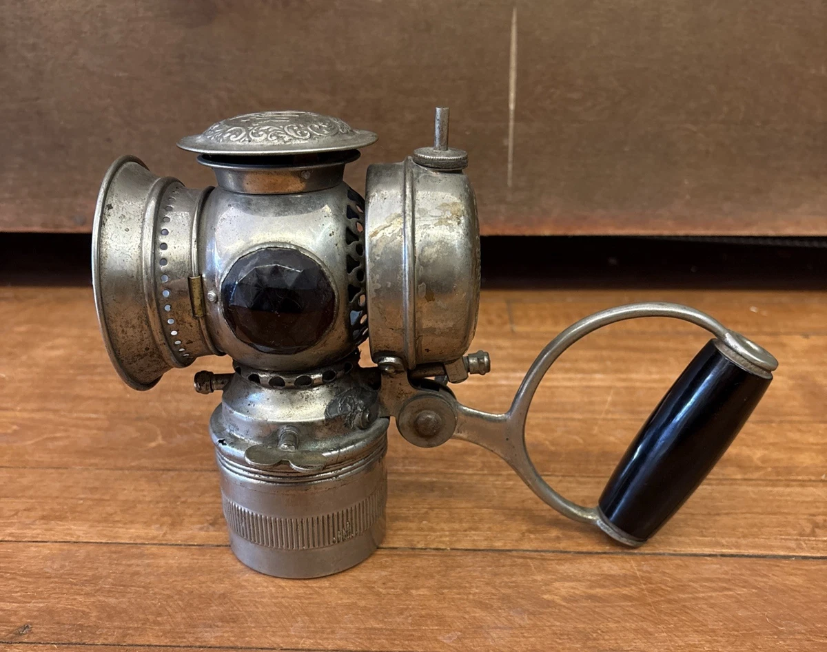 古董太阳能自行车灯| eBay