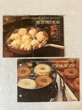 Betty Crocker's Bisquick Cookbook Supplements 2 and 3 1971-1973 Paperback Bookle