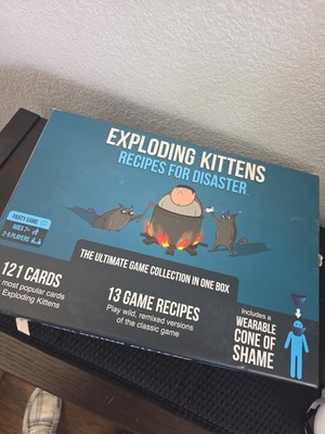 Exploding Kittens Recipes for Disaster Card Game Ultimate Collection Party Game