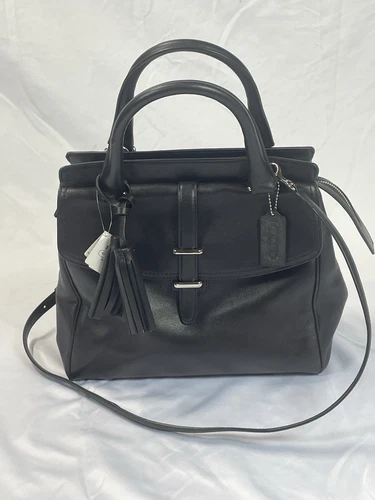 Borsa Coach Legacy in pelle North South Street con cavallo e carrozza F1320 26261