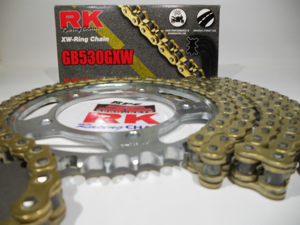 RK X-Ring '00/05 KAWASAKI ZX-12 NINJA ZX1200 CHAIN AND