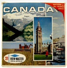 View Master A090, Canada, Nations of the World Series, Version A, 3 Reel Set