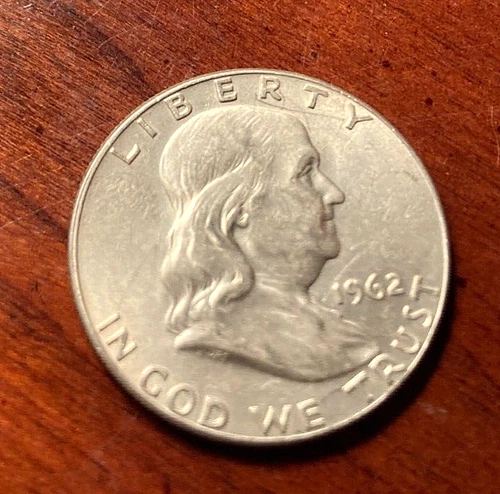 1962 D Franklin Half Dollar , #5143