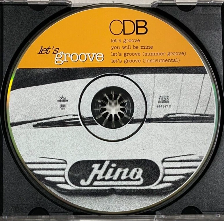 CDB – Let's Groove CD Single 1995 - Image 3 of 3