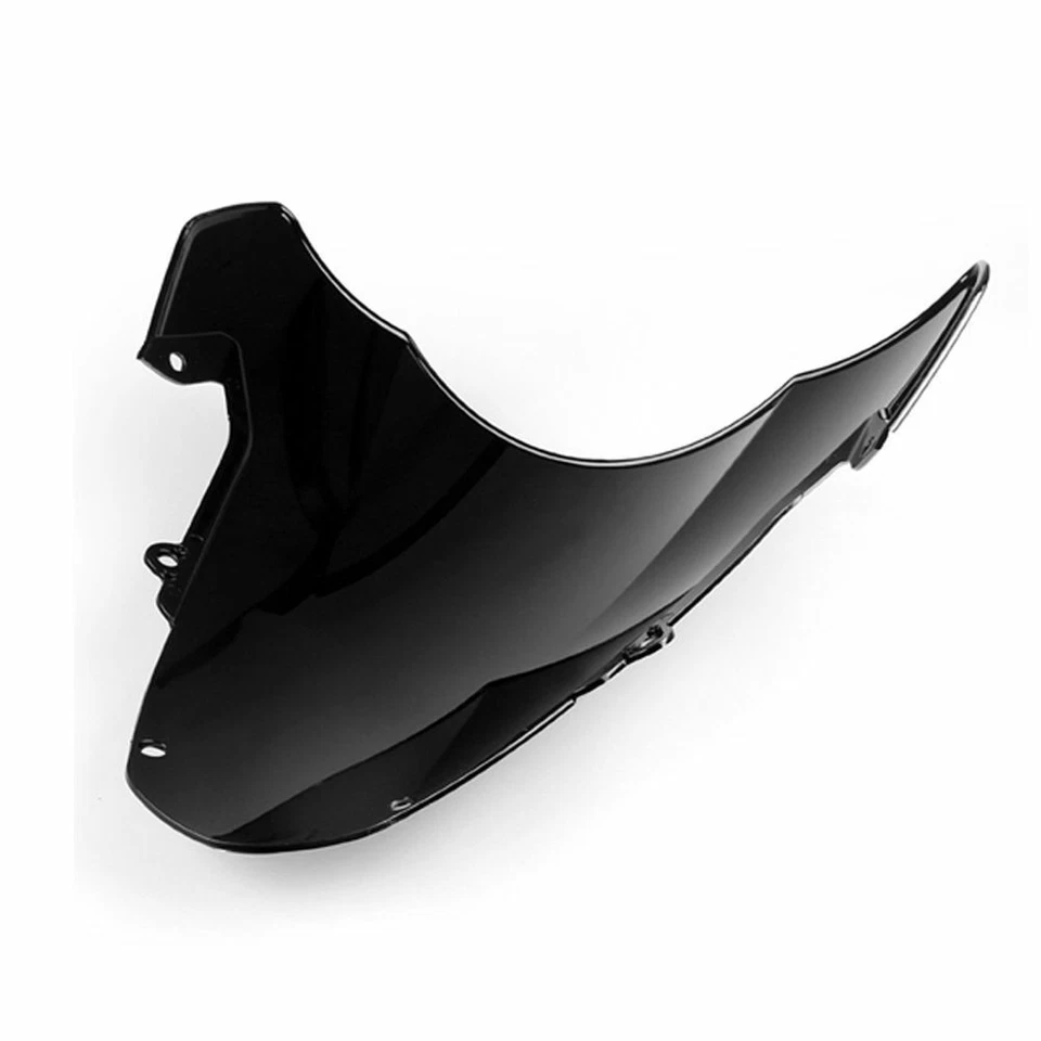 For Suzuki GSXR1000 2003-2004 Black Double Bubble Windscreen Windshield ABS Foto 3 de 3