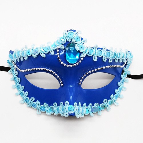 Moda Mujeres Media Mascarilla Vestido Elegante Fiesta Encaje Máscara de Ojos Mascarilla - Imagen 5 de 20