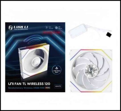 Lian Li UNI FAN TL Wireless 120 Reverse Blade White Single Pack