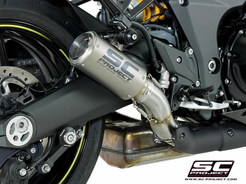 sc-project CRT titanium dual slip on for z1000 z1000sx 2011+