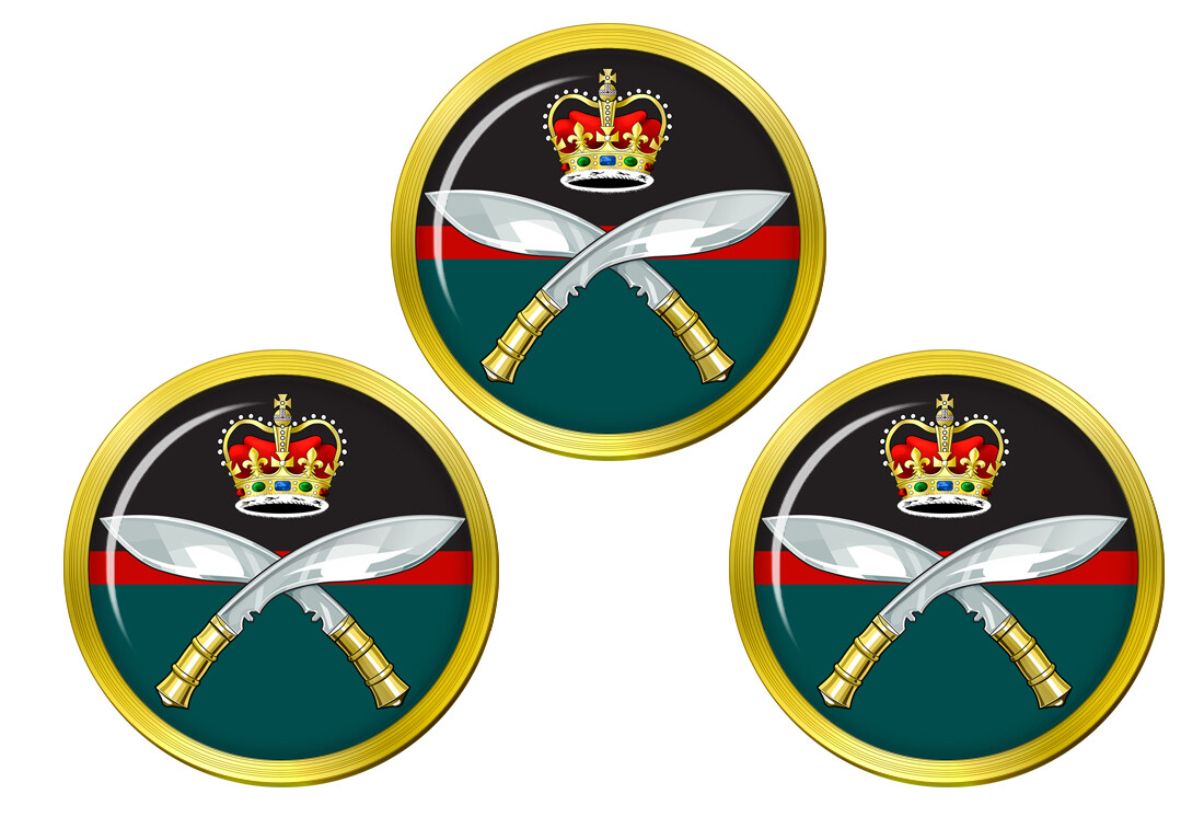 Royal Gurkha Rifles, British Army Golf Ball Markers