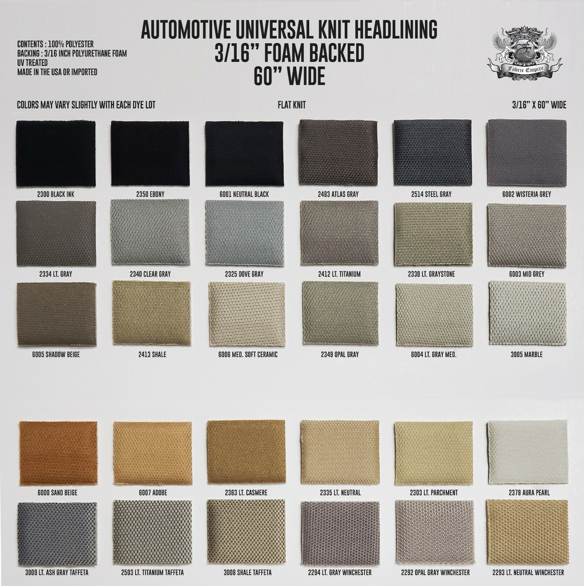 Headliner Kit - Crackle Finish Cream Mini Cooper MKI