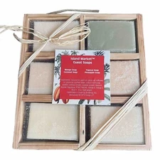 Soap Gift Set Hawaiian Island Mango Coconut Papaya Pineapple Set Of 6 Christmas