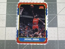 vtg 1980s vending prism sticker - Michael Jordan Fleer