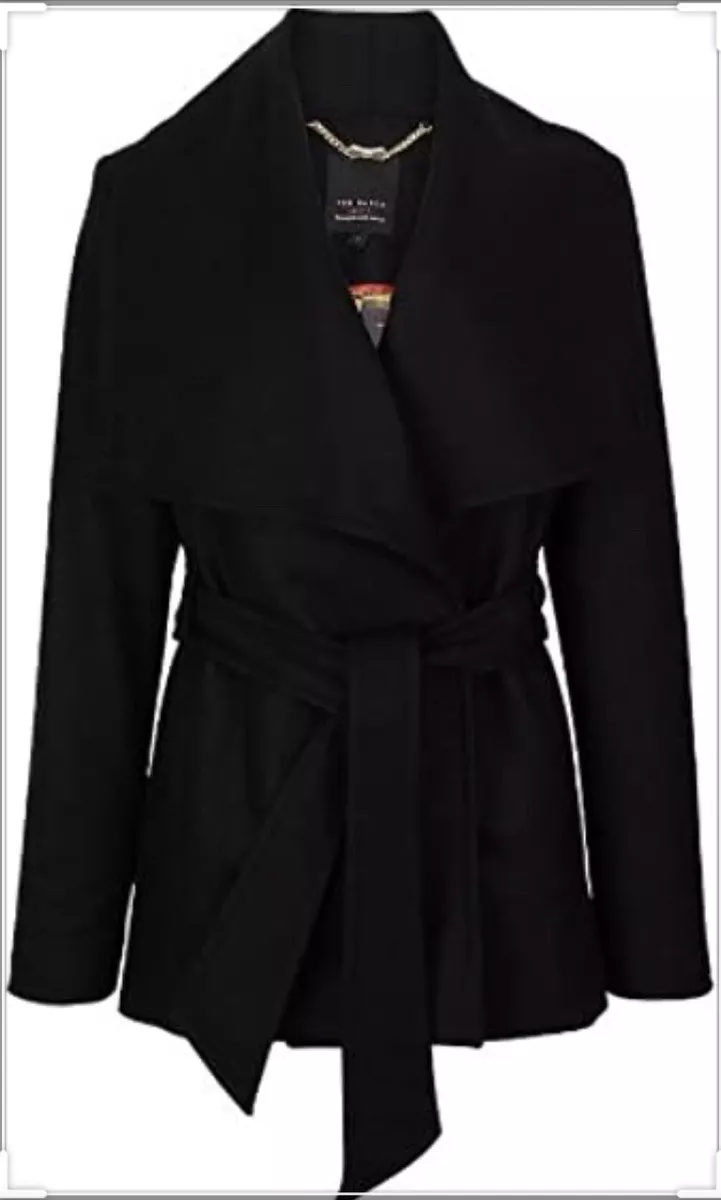 Ted baker top wrap coat