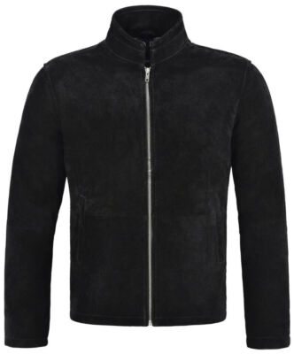 Lambskin Motorcycle Black Handmade Jacket Suede Leather Party Men Designer Biker