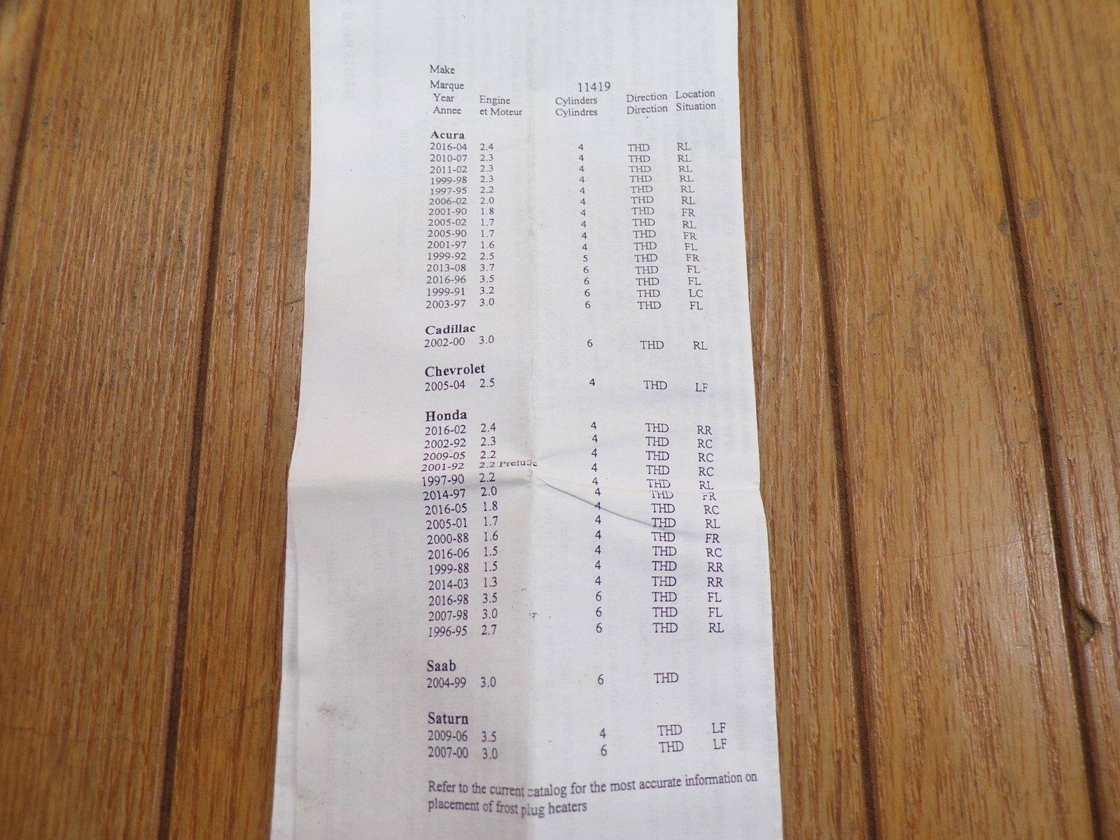 11419 Kats Heater 11419 Freeze Plug Heater for sale online eBay