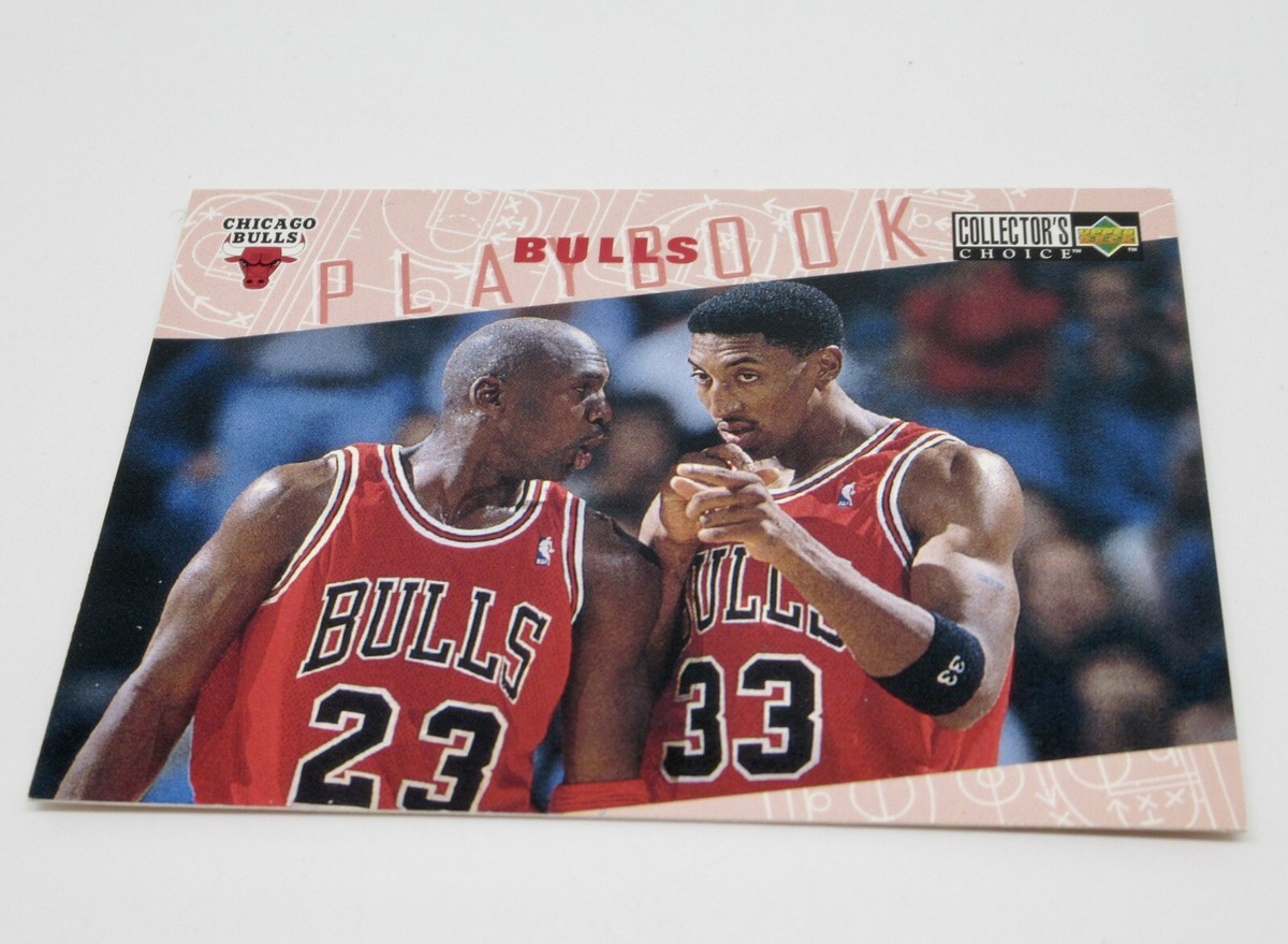 Michael Jordan Scottie Pippen Chicago Bulls Upper Deck 1996 NBA 