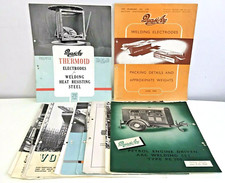 Vintage Quasi Lichtbogenschwei&szlig;en Prospekte Elektroden Bilston Staffordshire Restposten x15