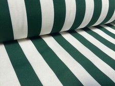 Dark Green Striped Fabric Sofia Stripes Curtain Upholstery Material -55'' wide
