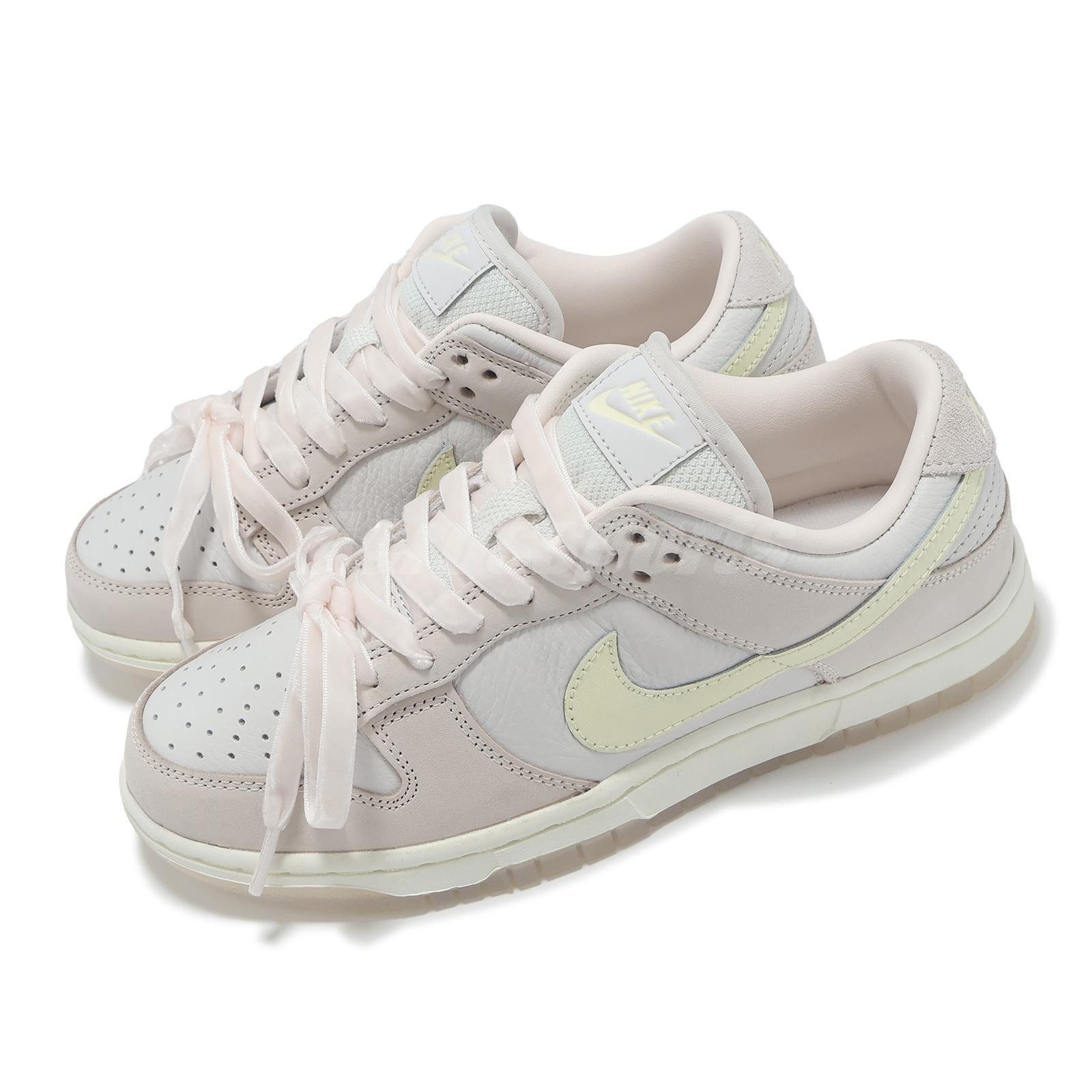 Nike Wmns Dunk Low PRM Light Soft Pink Women Casual Shoes Sneakers FB7910-601