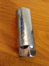 Craftsman 3/8" Drive 5/8" 6 Point Spark Plug Socket Inverted G 43324 USA Vintage