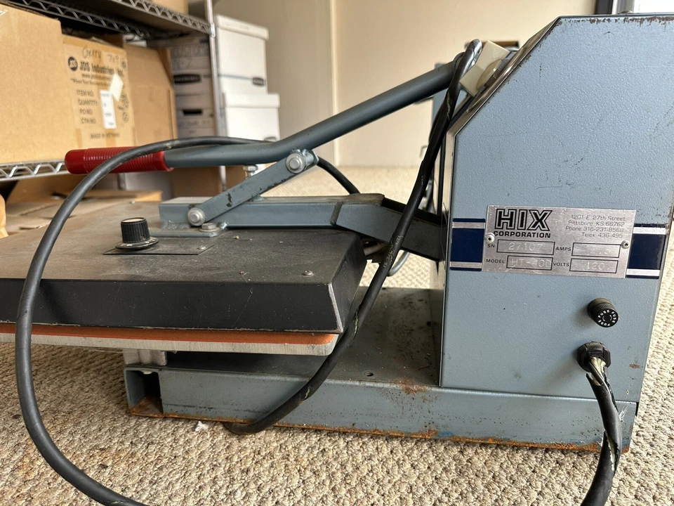 Термопресс машинный HIX HT-400 15 дюймов x 15 дюймов - Изображение 2 из 4