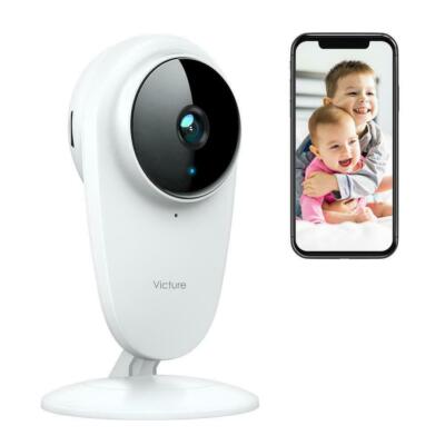 1080P FHD Baby Monitor, Wireless Indoor Home Security Camera PC420VB  2 SETS
