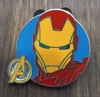 Disney Marvel Avengers Pins, Complete Set of 6, Series N556-6633-4