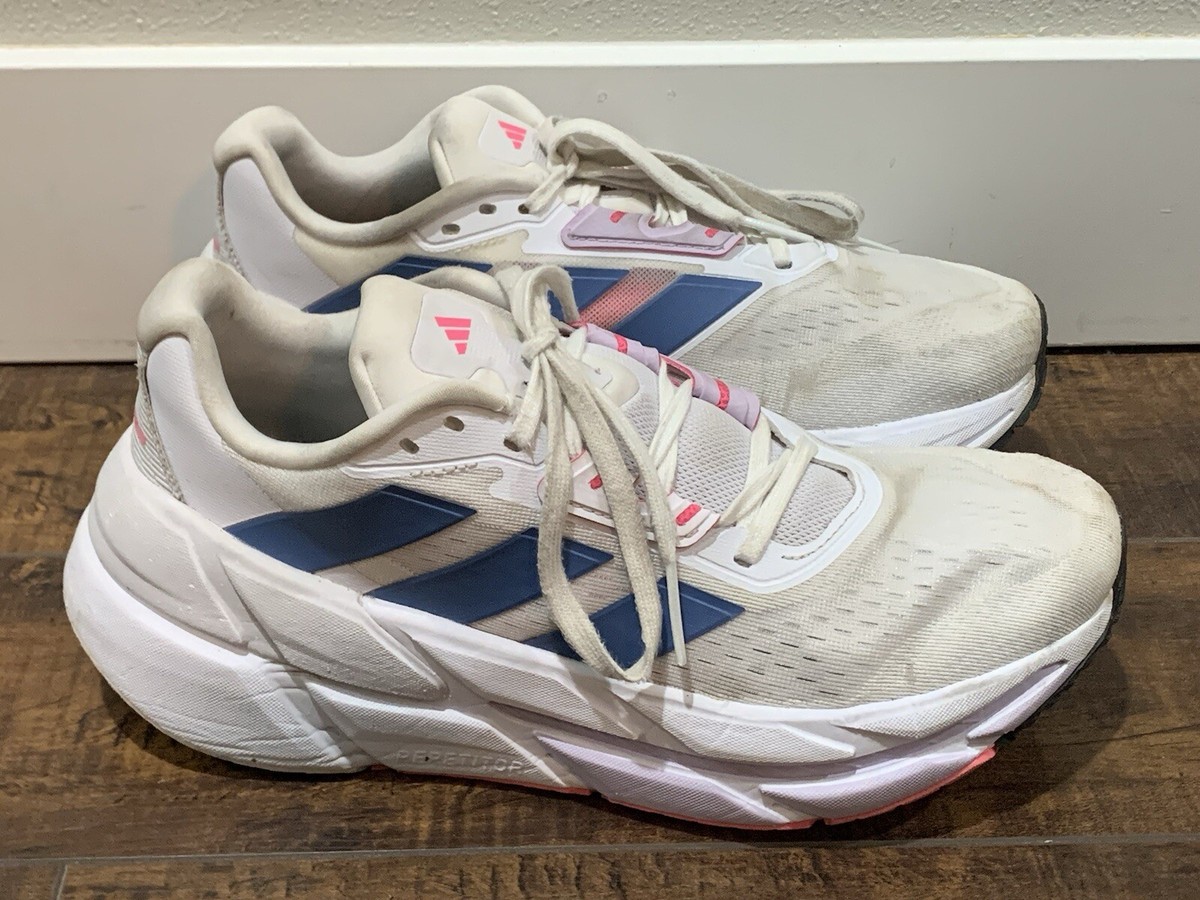 Women's Adidas Adistar CS 2.0 Running Shoes Sneakers White Fuscia