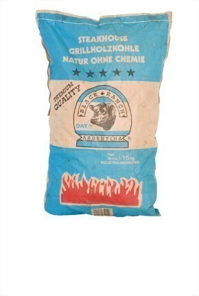 Black Ranch Quebracho Argentinien Holzkohle / Steakhausholzkohle 15 Kg