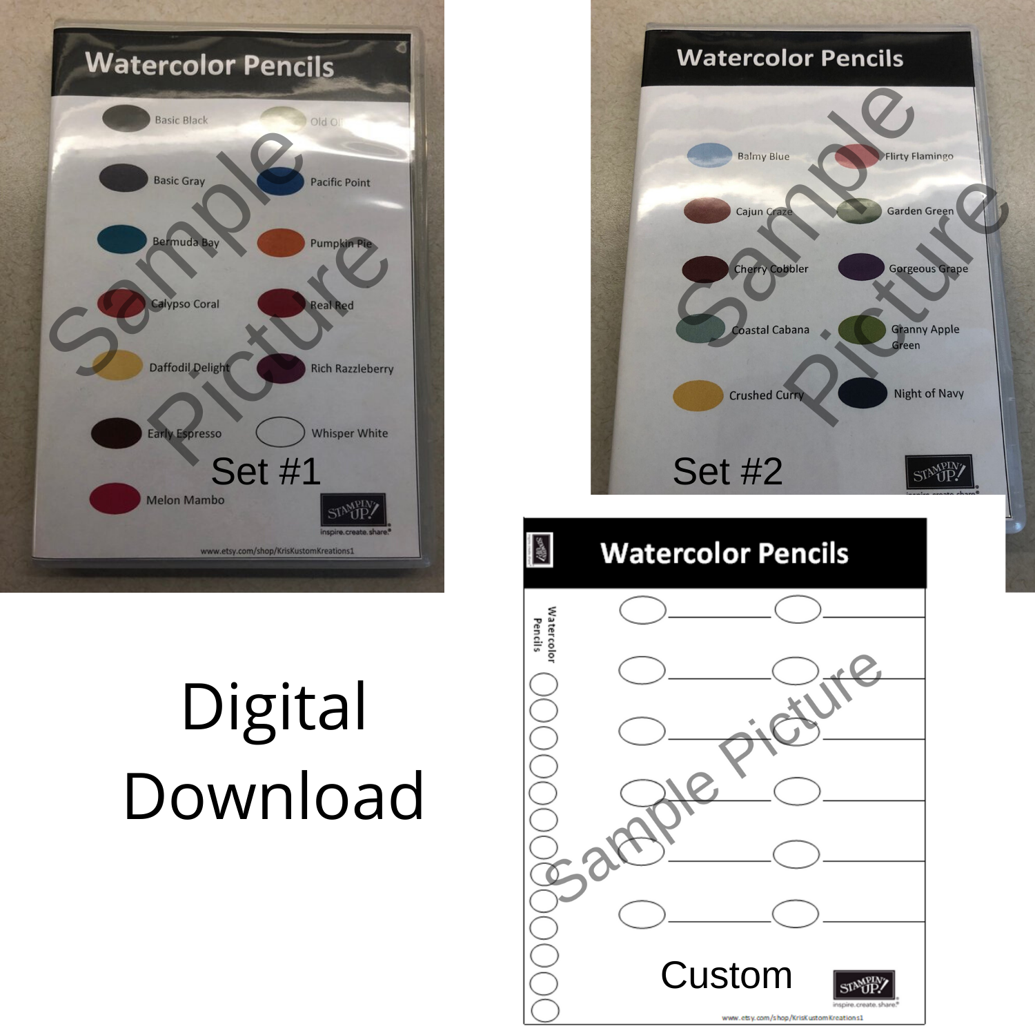 Stampin Up Tool Paper Cardstock Organizer DVD Case Insert for