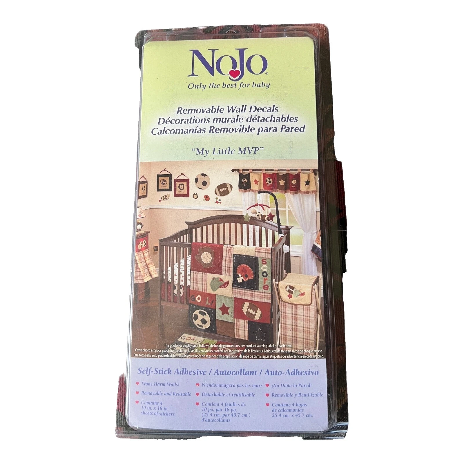 Sports Multicolor Nursery Wall Décor