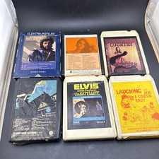 Set Of 6 Country 8 Track Tapes     