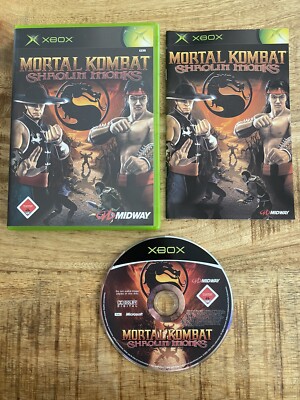 Microsoft Xbox Classic   Mortal Kombat - Shaolin Monks - CIB/ PAL