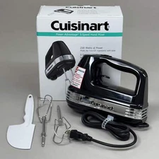 CUISINART Power Advantage 5-Speed Hand Mixer 220 Watt Black HM-50BK