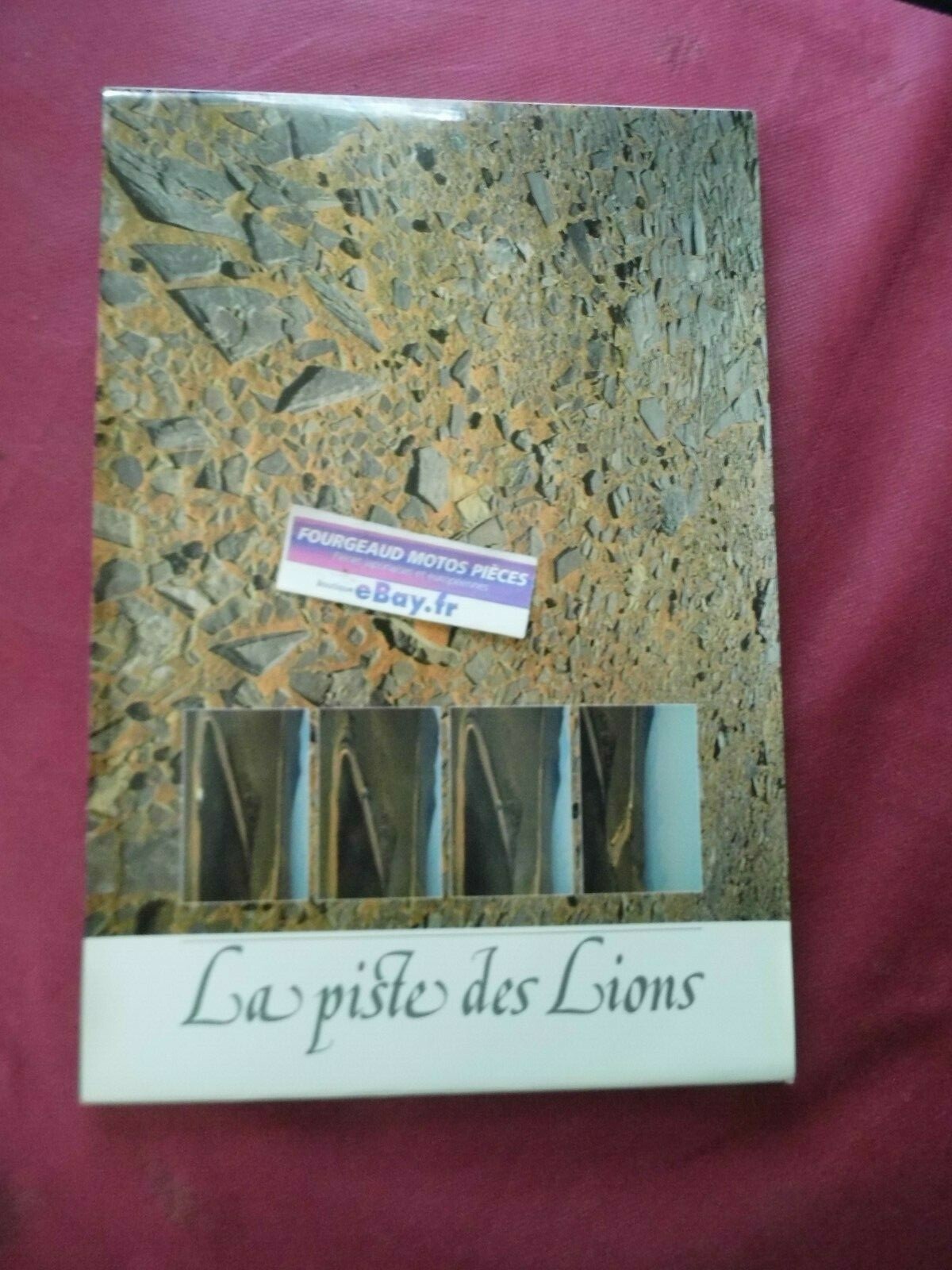 Peugeot La Piste des Lions livre d'art relié photos Patrick Sautelet