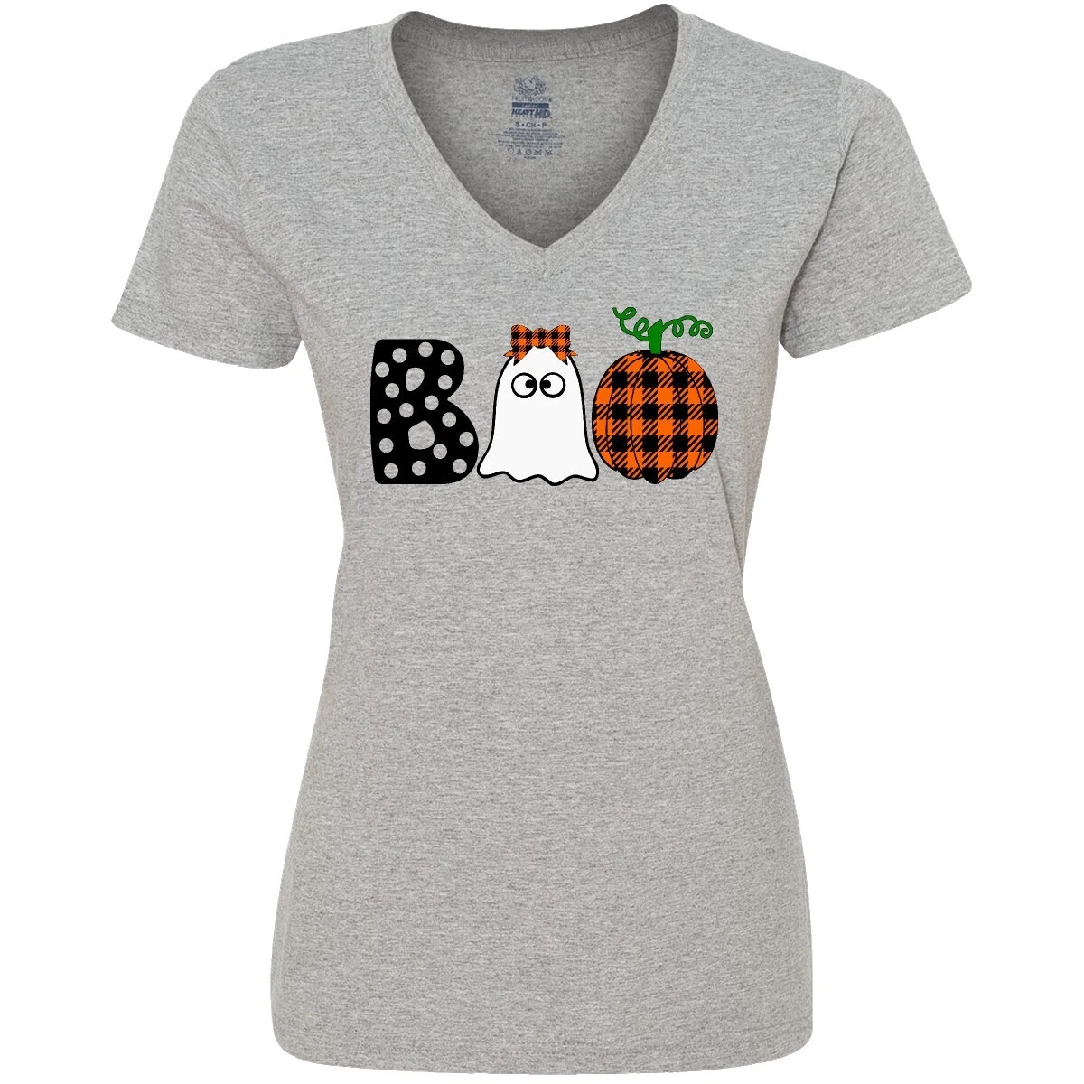 Camisas A cuadros con cuello en V para Mujer