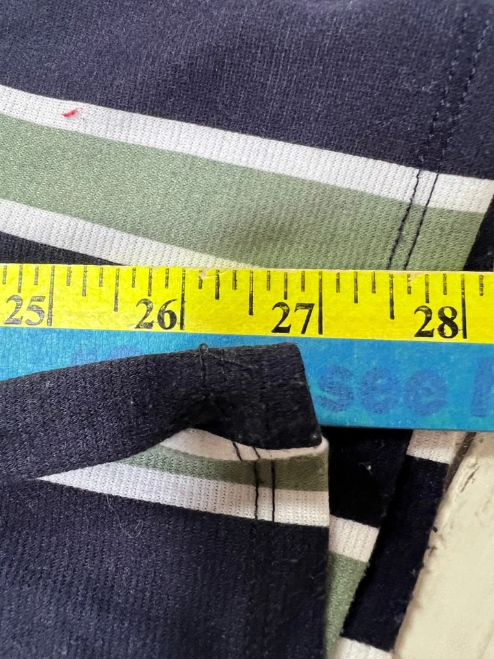 Derek Heart Womens Multicolor Striped Strapless Wide Leg One Piece Jumpsuit Sz L - Image 3 of 4