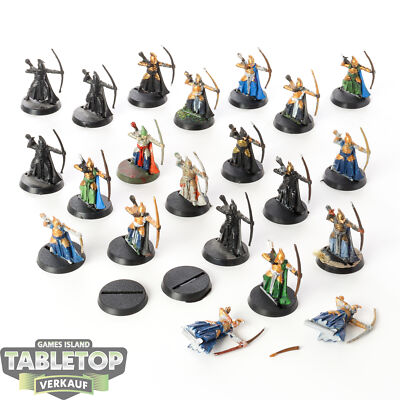 HdR Figuren - Gut - 21x Elves of the Last Alliance - teilweise bemalt