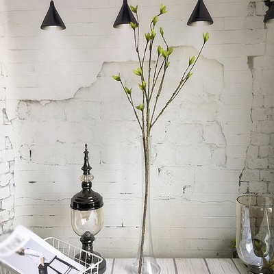 Artificial Tree Branches Green Leaf Plants Fruits Fake Leaf Home Decor Xmas Ebay