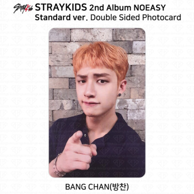 Stray Kids NOEASY MMT購入特典 トレカ Bang Chan Bang Chan Official Photocard Stray Kids The 2nd Album Noeasy