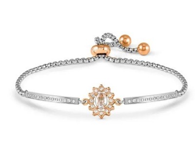 NOMINATION Royaldream Crystal Pave Steel Bracelet 029801/039 ROYA