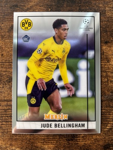 2020-21 Topps Merlin Chrome UEFA Champions League Jude Bellingham Rookie RC #31 - Bild 1 von 2