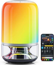 Govee Table Lamp 2 Pro X Sound by JBL, Smart Cordless Table Lamp with Speaker, M