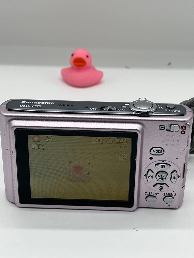 Panasonic LUMIX DMC-FS3 8.1MP Digital Camera - Green for sale