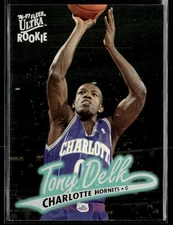 1996-97 Fleer Ultra Tony Delk Rookie RC #12 Charlotte Hornets