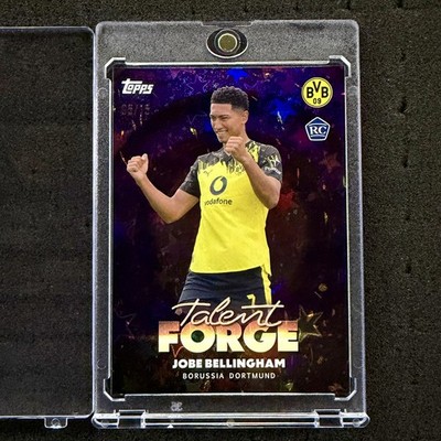 2025-26 Topps Focus Borussia Dortmund Jobe Bellingham /15 Talent Forge Rookie RC
