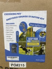 Cheering Pet Dog Agility Obstacle Course Starter Kit New in Box