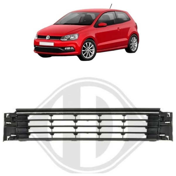 StoßStangengitter Mitte FüR Vw Polo 2014-2017-image